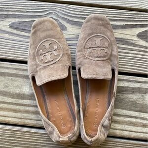 Tory Burch Suede Loafers